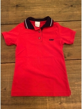 Polos rouges fille – AMP